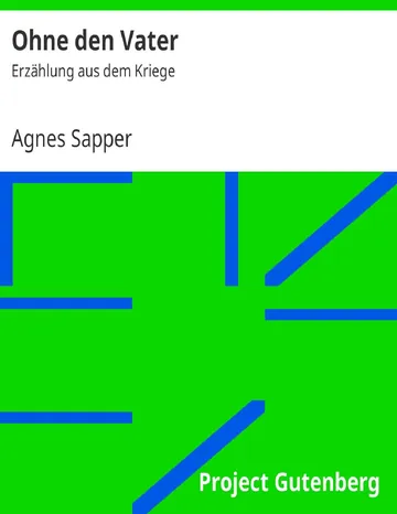 Ohne den Vater von Agnes Sapper, Buchcover