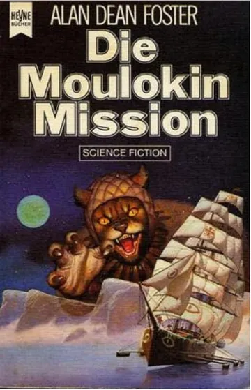 Die Moulokin-Mission von Alan Dean Foster, Buchcover