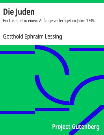 Die Juden von Gotthold Ephraim Lessing, Buchcover