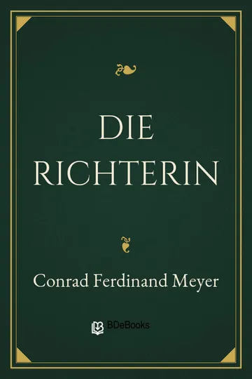Die Richterin von Conrad Ferdinand Meyer, Buchcover