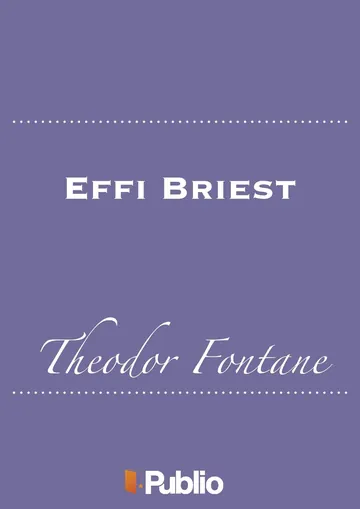 Effi Briest von Theodor Fontane, Buchcover