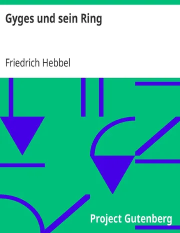 Gyges und sein Ring von Friedrich Hebbel, Buchcover