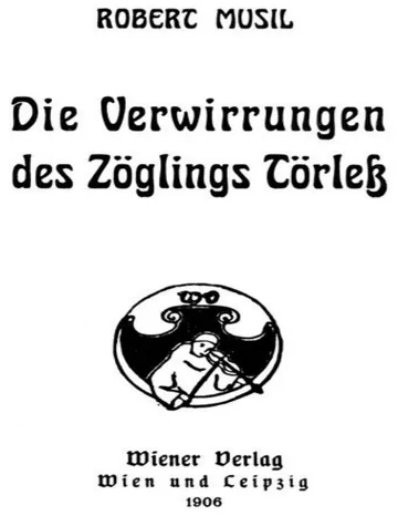 Die Verwirrungen des Zöglings Törleß von Robert Musil, Buchcover