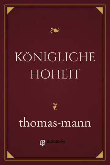 Königliche Hoheit von Thomas Mann, Buchcover