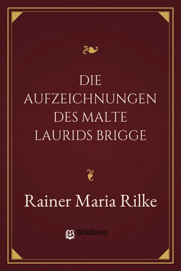 Die Aufzeichnungen des Malte Laurids Brigge von Rainer Maria Rilke, Buchcover