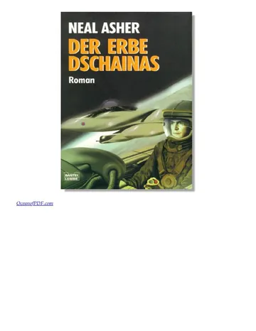 Der Erbe Dschainas von Neal Asher, Buchcover