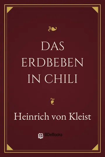 Das Erdbeben in Chili von Heinrich von Kleist, Buchcover