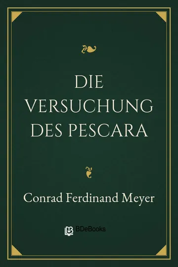 Die Versuchung des Pescara von Conrad Ferdinand Meyer, Buchcover