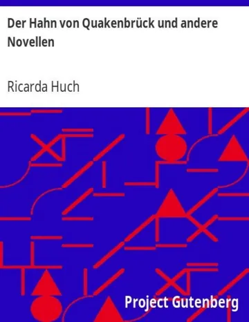 Der Hahn von Quakenbrück und andere Novellen von Ricarda Huch, Buchcover
