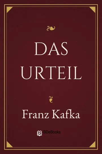 Das Urteil von Franz Kafka, Buchcover