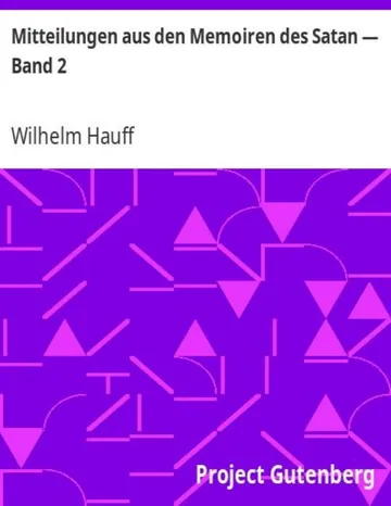 Mitteilungen aus den Memoiren des Satan: Zweiter Teil von Wilhelm Hauff, Buchcover