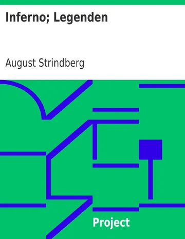 Inferno, Legenden von August Strindberg, Buchcover