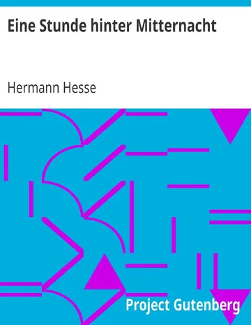 Eine Stunde hinter Mitternacht von Hermann Hesse, Buchcover