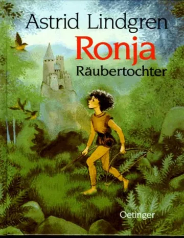 Ronja Räubertochter von Astrid Lindgren, Buchcover