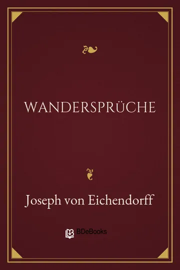 Wandersprüche von Joseph von Eichendorff, Buchcover