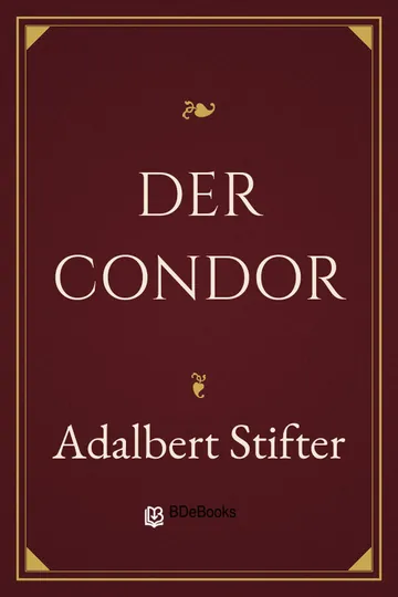 Der Condor von Adalbert Stifter, Buchcover