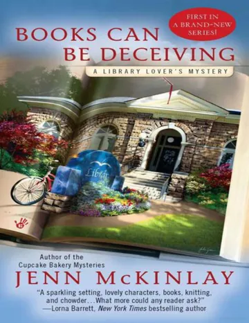 Books Can Be Deceiving by Jenn McKinlay, book cover