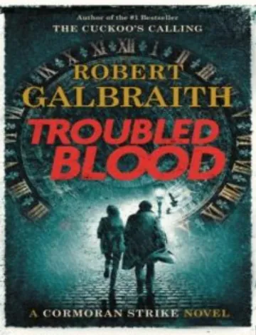 Troubled Blood by Robert Galbraith, book cover