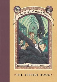 The Reptile Room by Lemony Snicket, book cover
