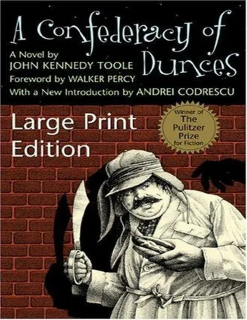 A Confederacy of Dunces by John Kennedy Toole, book cover