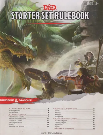 Dungeons & Dragons Starter Set by James Wyatt, book cover