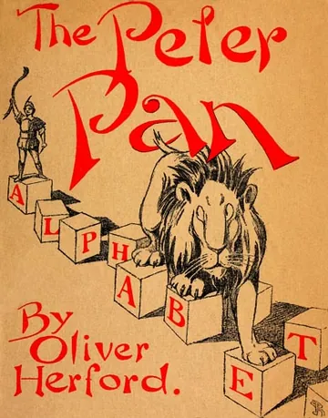 The Peter Pan Alphabet by Oliver Herford, book cover