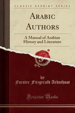Arabic Authors by F.F. Arbuthnot, book cover