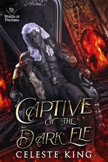 Captive of the Dark Elf by Celeste King, book cover