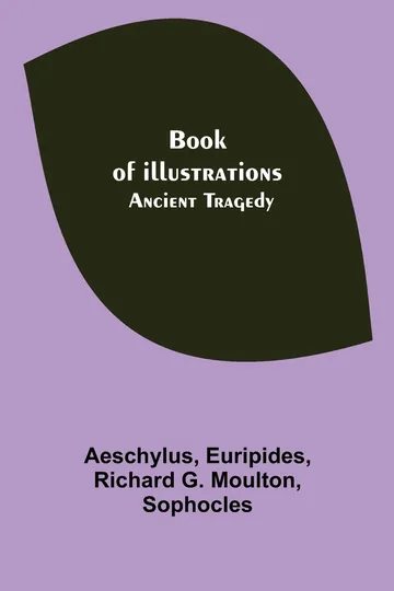 Book of illustrations by Aeschylus, book cover