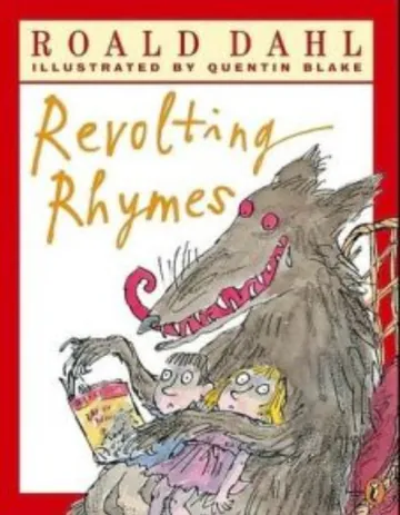 Dahl Revolting Rhymes by Roald Dahi, book cover