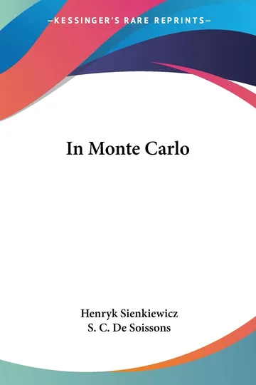 In Monte Carlo by Henryk Sienkiewicz, book cover