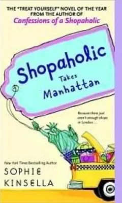 Shopaholic Takes Manhattan by Sophie Kinsella, book cover
