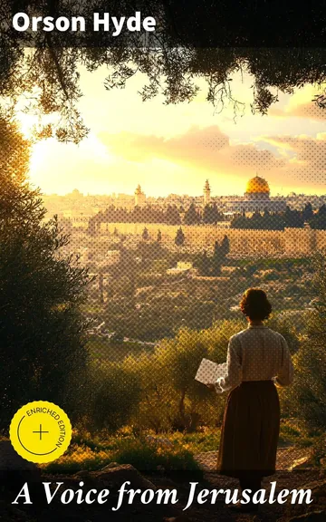 A Voice From Jerusalem by Orson Hyde, book cover