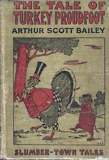 The tale of Turkey Proudfoot by Arthur Scott Bailey, book cover