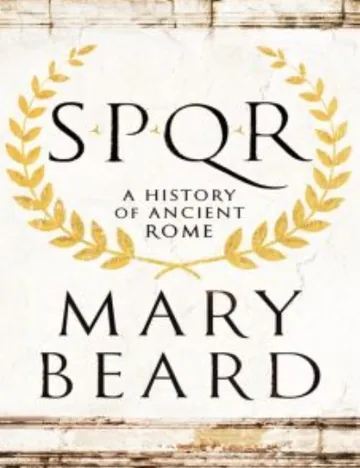 SPQR: A History of Ancient Rome by Mary Beard, book cover