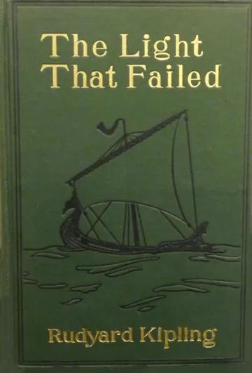 The Light That Failed by Rudyard Kipling, book cover
