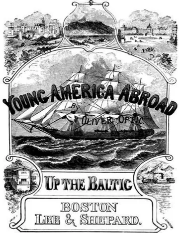 Up the Baltic by Oliver Optic, book cover