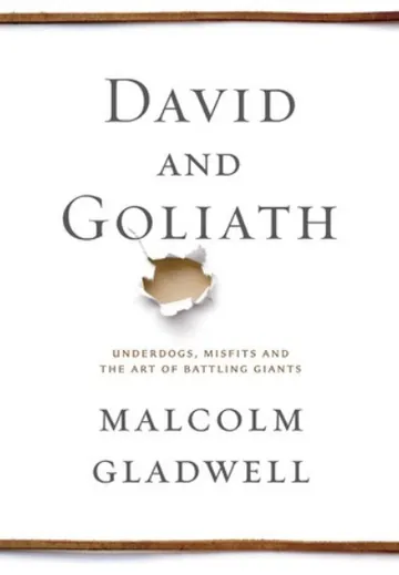 David and Goliath by Malcolm Gladwell, book cover