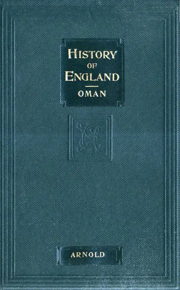 A history of England by Charles Oman, book cover