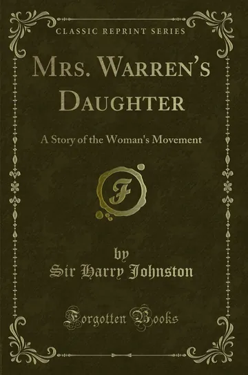 Mrs. Warren's Daughter by Harry Johnston, book cover
