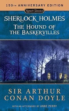 The Hound of the Baskervilles by Arthur Conan Doyle, book cover