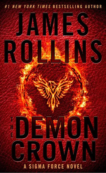 The Demon Crown by James Rollins, book cover