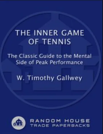 The Inner Game of Tennis by Timothy Gallwey, book cover