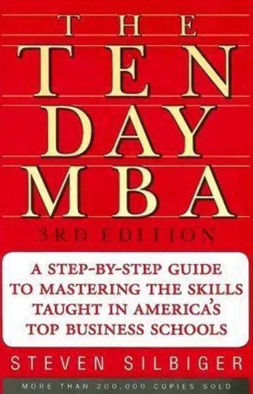 The Ten-Day MBA by Steven Silbiger, book cover
