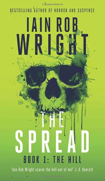 The Spread by Iain Rob Wright, book cover