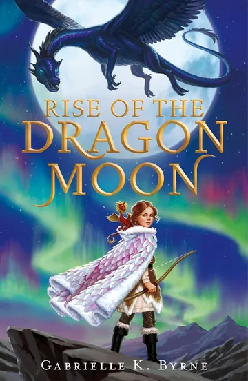 Rise of the Dragon Moon by Gabrielle K. Byrne, book cover