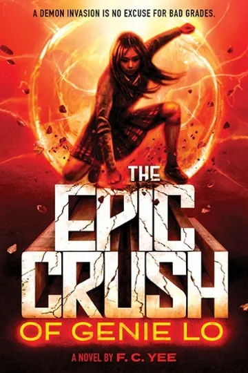 The Epic Crush of Genie Lo by F. C. Yee, book cover