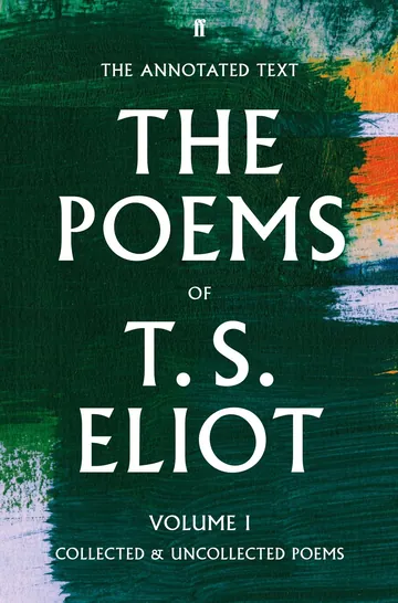 Poems by T. S. Eliot, book cover