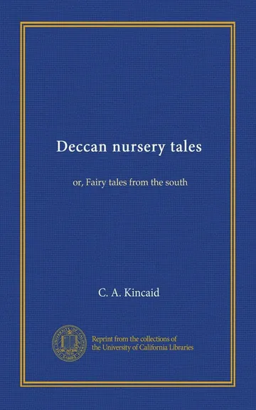 Deccan Nursery Tales by C. A. Kincaid, book cover