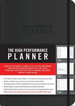 The High Performance Planner by Brendon Burchard, book cover